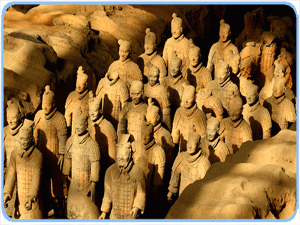 Die Terrakotta-Armee bei Xi'an